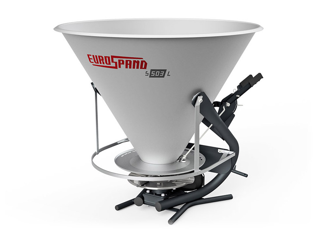 Eurospand professional fertilizer spreader for efficient agricultural use.