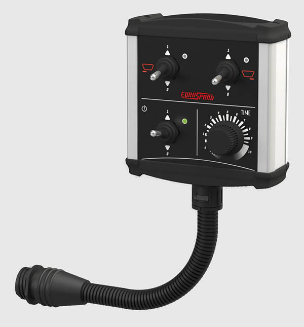 Centralina di controllo Eurospand per macchine spandiconcime professionali.